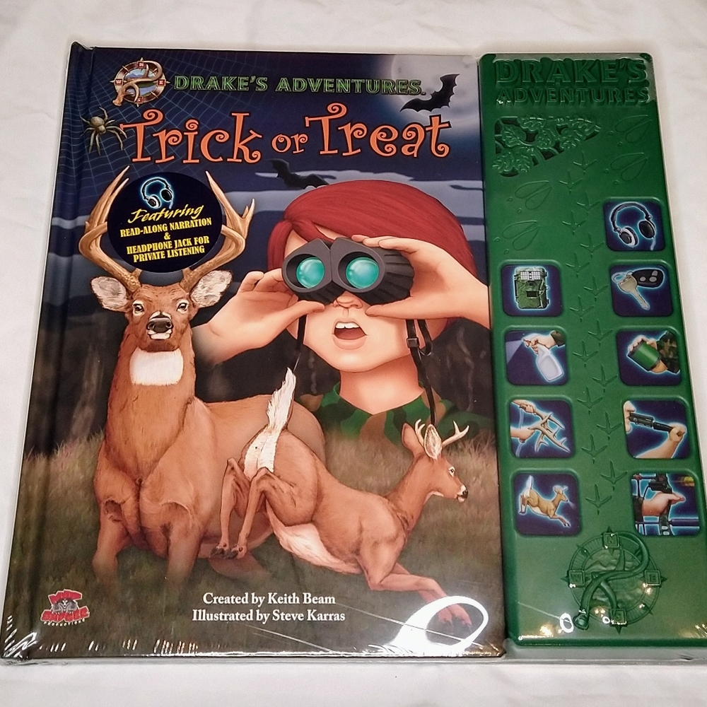 Drake's Adventures Trick or Treat by Keith Beam (2015, Children's Board Books)